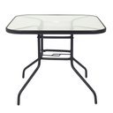 Ver imagem 4 de Conjunto De Jardim Chicago Preto Com Ombrelone Mor Life