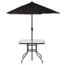 Ver imagem 3 de Conjunto De Jardim Chicago Preto Com Ombrelone Mor Life