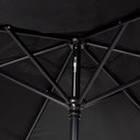 Ver imagem 6 de Conjunto De Jardim Chicago Preto Com Ombrelone Mor Life