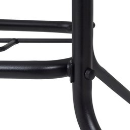 Conjunto De Jardim Chicago Preto Com Ombrelone Mor Life - 9