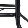 Conjunto De Jardim Chicago Preto Com Ombrelone Mor Life - 9