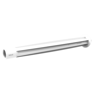 Haste Suporte para Chuveiro Elétrico com Passa-fio Cor Branco Tam 30cm Durín