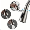 Torneira Cozinha Gourmet Monocomando Extensível Aço Escovado - 4