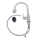 Ver imagem 7 de Torneira Cozinha Gourmet Monocomando Extensível Aço Escovado