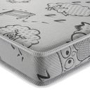 Ver imagem 2 de Colchão Berço Espuma D18 70CMX12CMX130CM Petit Blanc Ortobom Branco
