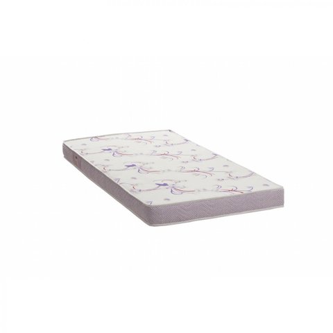 Colchão Infantil Ortobom Physical Res 12x70x150cm Branco/Roxo