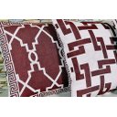 Ver imagem 3 de Kit Capas de Almofadas Rústico Dupla Face 3 Peças - Isis Arte & Tear Kit Capa de Almofada