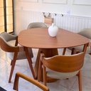 Ver imagem 2 de Mesa de Jantar Organica Alpha 120x118cm