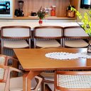 Ver imagem 2 de Banqueta Cyndi 53cm Madeira Maciça | Factor Off White - Sallar Home