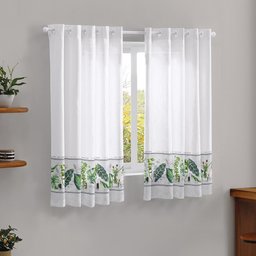 CORTINA BELLA JANELA COZINHA 260X120 TECIDO POLI - UN - Botanic - 1 CORTINA BELLA JANELA COZINHA 260X120 TECIDO POLI - UN - Botanic - 1