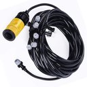Ver imagem 6 de Mangueira climatizadora Sistema Irrigacao Kit 10 Und Jardim Grama 10 M