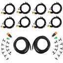 Ver imagem 1 de Mangueira climatizadora Sistema Irrigacao Kit 10 Und Jardim Grama 10 M