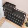 Sapateira Rack Estante Multiuso com Cestinho - Organização e Praticidade - 3