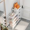 Sapateira Rack Estante Multiuso com Cestinho - Organização e Praticidade - 7