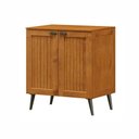 Ver mais imagens de Cozinha Modulada em Madeira 15 Portas e 3 Gavetas com Torre Quente 2 Fornos e Cristaleira Versalles 