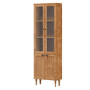 Ver imagem 7 de Cozinha Modulada em Madeira 15 Portas e 3 Gavetas com Torre Quente 2 Fornos e Cristaleira Versalles 