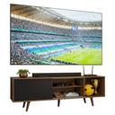 Ver imagem 2 de Rack para TV até 80 Polegadas 160cm com Pés Rustic/Preto Torino Madesa