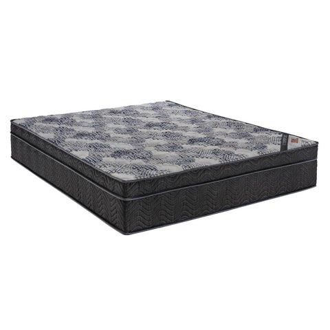 Colchão Queen Ortobom Molas Ensacadas ISO Superpocket 25x 198x 158 cm Preto