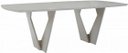 Ver imagem 2 de Mesa de Jantar Kamerik Base Off White Tampo de Vidro 190cm - 62296