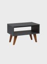 Ver imagem 3 de Mesa de Centro Retro 60cm MDF Grafite - On Móveis