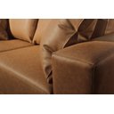 Ver imagem 6 de Sofá 2 Lugares Fixo Living Bellagio Couro Caramelo 2,3m