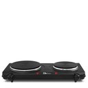 Ver imagem 1 de Elite Gourmet Edb-302bf Queimador Duplo de Ferro Fundido Preto