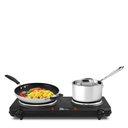 Ver imagem 2 de Elite Gourmet Edb-302bf Queimador Duplo de Ferro Fundido Preto