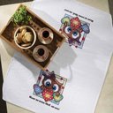 Ver imagem 3 de Pano De Prato Lomaer Sacaria 70cmx 90cm 02 Estampas Branco