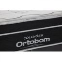 Ver imagem 3 de Colchão Solteiro Mola Ensacada 88CMX28CMX188CM Linha Elegant Ortobom Preto/Branco