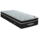 Ver imagem 1 de Colchão Solteiro Mola Ensacada 88CMX28CMX188CM Linha Elegant Ortobom Preto/Branco