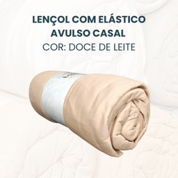 Lençol Avulso Casal de Malha Vivaldi Premium Sul Brasil:doce de Leite - 2