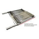 Ver imagem 3 de Grelha para Churrasco Mista Argentina com Uruguaia 55cm
