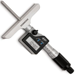 Micrômetro de Profundidade Digital com Hastes Intercambiáveis - Cap. 0-300 Mm - Base 101,5 Mm - 12 H - 2