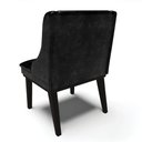 Ver imagem 5 de Kit 10 Cadeiras de Jantar Liz Corano Preto Base Fixa Madeira Preto - D’Rossi