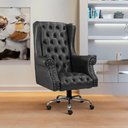 Ver imagem 1 de Cadeira Presidente Chesterfield Máximos Courano Preto