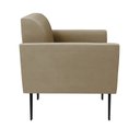 Ver imagem 4 de Kit 2 Poltronas Pés Villach Marisa Suede Marrom Rato D03 - D'Rossi