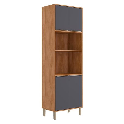 Torre Quente Esplêndida Brilhante Celeste Áurea 70cm 2 Fornos Cinamomo/titânio - Mgm