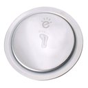 Ver imagem 1 de Jogo Kit 5x Ralo Inteligente Banheiro Aço Inox 304 Click Up Redondo 10cm Excelente Acabamento