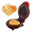 Ver mais imagens de Forma de Waffle Elétrica Mini Formato Coração 550w 110v