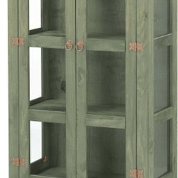 Cristaleira 2 Portas D113vl - (verde) - 3