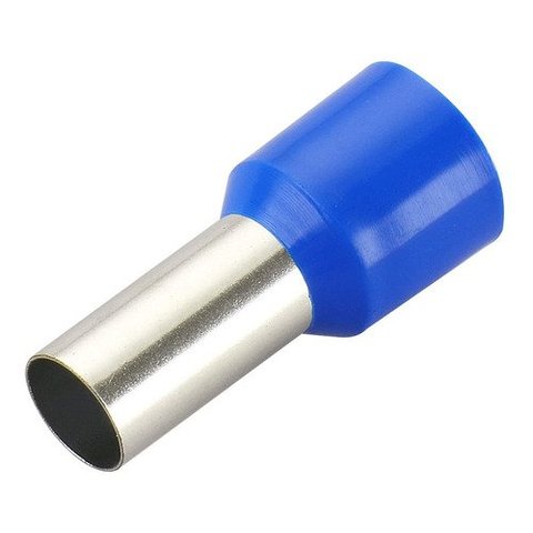 Terminal Tubular Ilhós Conector 16mm Pré Isolado 500 Pçs