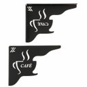 Ver imagem 1 de Par Mãos Francesas Decorativas 20cm Cantinho do Café Xícara Preto Aço