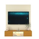 Ver imagem 6 de Home para TV Luminare 153 LED 100% MDF Off White Naturale - Gelius