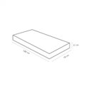 Ver imagem 4 de Colchão Solteiro Ortobom D23 Light 78x188x12 Branco/Cinza