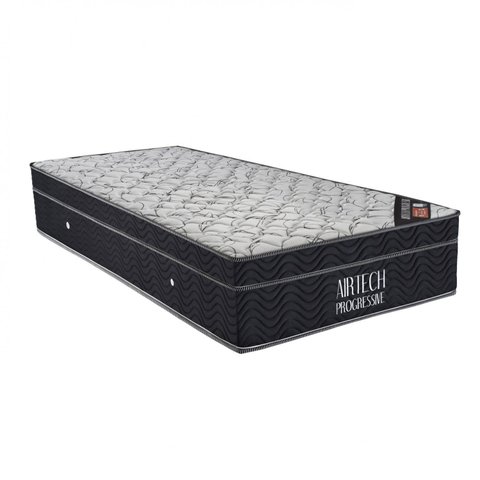 Colchão Solteiro Ortobom Molas Superlastic Airtech 29x 188x 78 cm Preto/Cinza