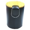 Lixeira 3l C/ Pedal e Tampa de Bambu N2443746 Preto -quanhe - 3