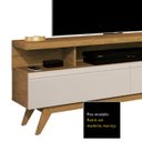 Ver imagem 3 de Rack com Painel para Sala Televisão até 50 Polegadas - Mod.2037
