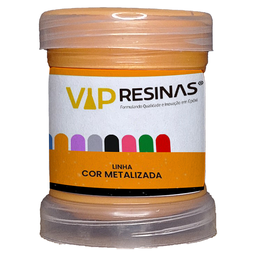 Kit 8 Pigmento Epóxi Pasta Metalizadas Coloridas Resina 25g - 6