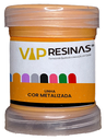 Ver imagem 6 de Kit 8 Pigmento Epóxi Pasta Metalizadas Coloridas Resina 25g