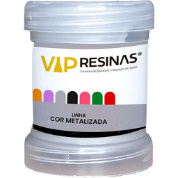 Kit 8 Pigmento Epóxi Pasta Metalizadas Coloridas Resina 25g - 4